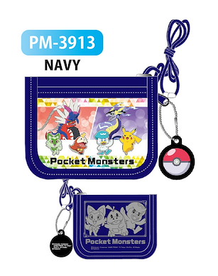 寵物小精靈系列 RF 銀包 深藍 RF Wallet Navy PM-3913-NVY【Pokemon Series】