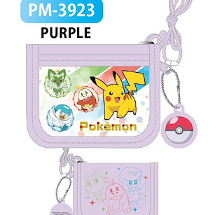 寵物小精靈系列 RF 銀包 紫色 RF Wallet Purple PM-3923-PUR【Pokemon Series】