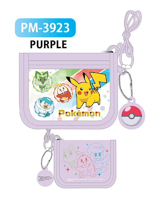 寵物小精靈系列 RF 銀包 紫色 RF Wallet Purple PM-3923-PUR【Pokemon Series】