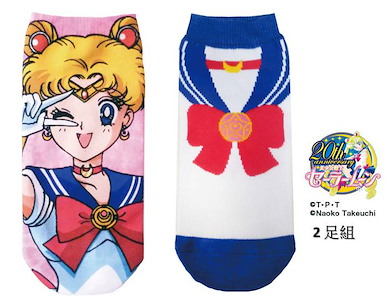美少女戰士 月野兔 + 月野兔 水手服襪子 (2 對) Sailor Moon + Sailor Moon Costume Sock【Sailor Moon】(2 Pairs)