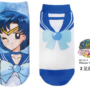 美少女戰士 水野亞美 + 水野亞美 水手服襪子 (2 對) Sailor Mercury + Sailor Mercury Costume Sock【Sailor Moon】(2 Pairs)