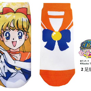 美少女戰士 愛野美奈子 + 愛野美奈子 水手服襪子 (2 對) Sailor Venus + Sailor Venus Costume Sock【Sailor Moon】(2 Pairs)