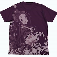 花舞少女 (大碼) 笹目夜彌 紫色 T-Shirt T-Shirt Sasame Yaya Mat Purple【Hanayamata】(Size: Large)