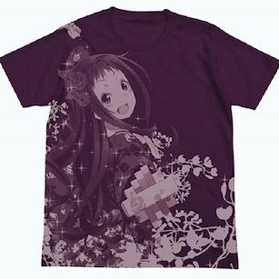 花舞少女 (加大) 笹目夜彌 紫色 T-Shirt T-Shirt Sasame Yaya Mat Purple【Hanayamata】(Size: XLarge)