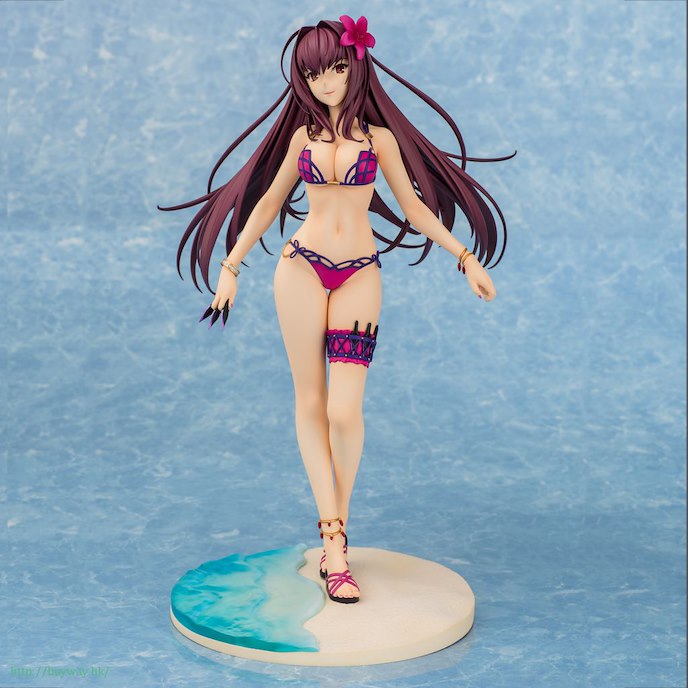 Fate系列 : 日版 1/7「Lancer / Assassin (Scathach)」桃紅泳裝