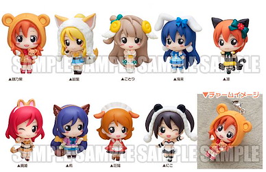 LoveLive! 明星學生妹 人物掛飾 動物篇 (12 個入) Trading Mascot Charm (12 Pieces)【Love Live! School Idol Project】