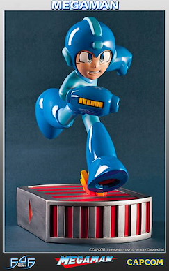 洛克人系列 洛克人 2 跑步雕像 Running Rockman 13 inch Statue【Mega Man Series】