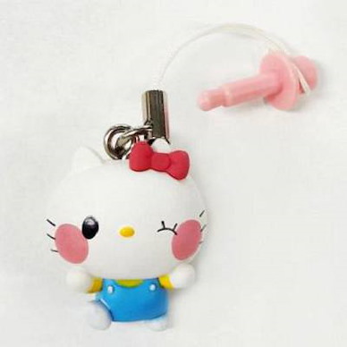 Hello Kitty Sanrio 系列 Hello Kitty 卡通防塵塞 Yurukawa Sanrio Characters Hello Kitty Earphone Jack Mascot【Hello Kitty】