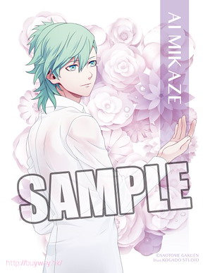 歌之王子殿下 「美風藍」證件套 Flower & Water Ver. Acrylic Pass Case Flower & Water Ver. Mikaze Ai【Uta no Prince-sama】