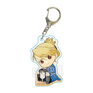 鋼之鍊金術師 「莉莎」抱著最愛 亞克力匙扣 GyuGyutto Acrylic Key Chain Riza Hawkeye【Fullmetal Alchemist】