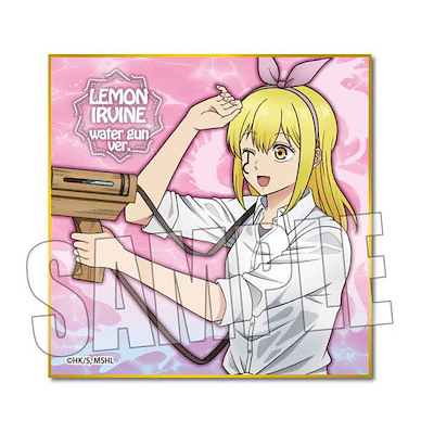肌肉魔法使-MASHLE- 「雷蒙」水槍 Ver. 色紙 Mini Shikishi Lemon Irvine Water Gun ver.【Mashle】