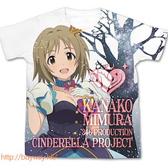 偶像大師 灰姑娘女孩 (加大)「三村加奈子」My First Star! 全彩 T-Shirt Kanako Mimura Full Graphic T-Shirt / WHITE - XL【The Idolm@ster Cinderella Girls】