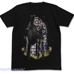 Fate系列 : 日版 (細碼)「Shielder (Mash Kyrielight)」黑色 T-Shirt