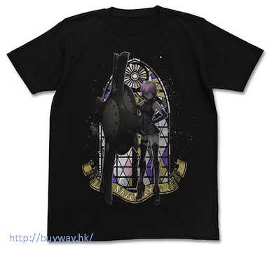 Fate系列 (細碼)「Shielder (Mash Kyrielight)」黑色 T-Shirt Mashu Kyrielite T-Shirt / BLACK - S【Fate Series】