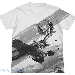 海賊王 (加大)「托尼·托尼·喬巴」白色 T-Shirt Chopper Rakugaki All Print T-Shirt / WHITE - XL【One Piece】