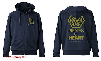 海賊王 (中碼) "Pirates of Heart" 藍色 連帽衫 Pirates of Heart Dry Parka / NAVY - M【One Piece】