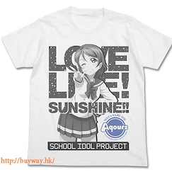 LoveLive! Sunshine!! : 日版 (中碼)「渡邊曜」T-Shirt 白色
