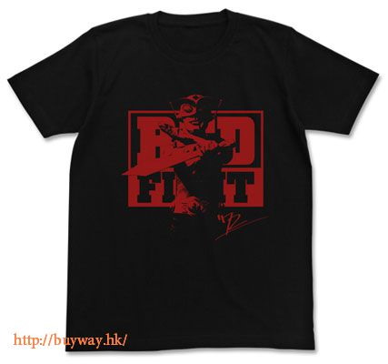紅超人 : 日版 (大碼) T-Shirt 黑色