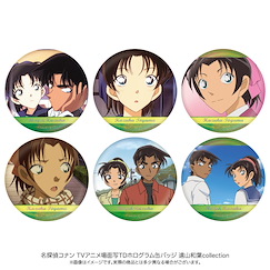 名偵探柯南 「遠山和葉」場面描寫 徽章 (6 個入) Scenes Hologram Can Badge Toyama Kazuha Collection (6 Pieces)【Detective Conan】