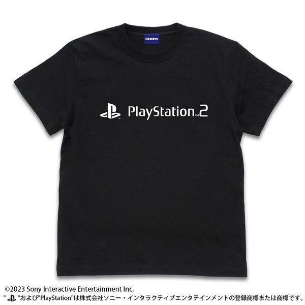 PlayStation : 日版 (細碼)「PlayStation 2」黑色 T-Shirt