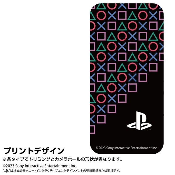 PlayStation : 日版 「PlayStation」Logo iPhone [12, 12Pro] 強化玻璃 手機殼
