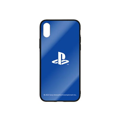 PlayStation 「PlayStation」Logo 藍色 iPhone [X, Xs] 強化玻璃 手機殼 Tempered Glass iPhone Case for PlayStation /X.Xs【PlayStation】