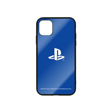 PlayStation 「PlayStation」Logo 藍色 iPhone [XR, 11] 強化玻璃 手機殼 Tempered Glass iPhone Case for PlayStation /XR.11【PlayStation】