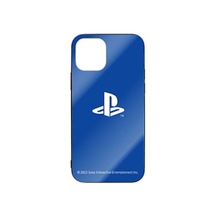PlayStation 「PlayStation」Logo 藍色 iPhone [12, 12Pro] 強化玻璃 手機殼 Tempered Glass iPhone Case for PlayStation /12.12Pro【PlayStation】
