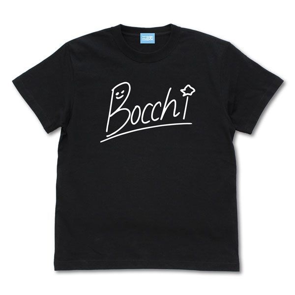 孤獨搖滾 : 日版 (大碼)「後藤一里」Bocchi 黑色 T-Shirt
