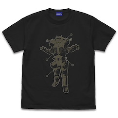 超人系列 : 日版 (加大)「King Joe」七星俠 分離圖解 墨黑色 T-Shirt