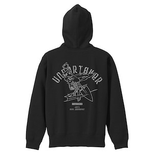 86－不存在的戰區－ (加大)「UNDERTAKER」黑色 連帽拉鏈外套 [Undertaker] Personal Mark Zip Hoodie /BLACK-XL【86 -Eighty Six-】