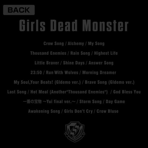 天使的脈動 : 日版 (細碼)「Girls Dead Monster」黑色 T-Shirt