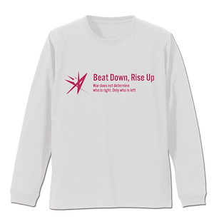 緋染天空 Heaven Burns Red (加大) 31A 部隊 標誌 長袖 白色 T-Shirt 31A Squad Logo Sleeve Rib Long Sleeve T-Shirt /WHITE-XL【HEAVEN BURNS RED】