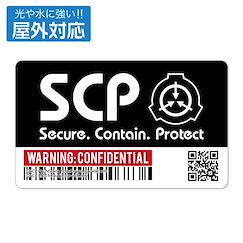 SCP基金會 室外對應 貼紙 (6.6cm × 11cm) Outdoor Sticker【SCP Foundation】