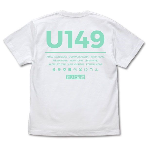偶像大師 灰姑娘女孩 : 日版 (中碼)「偶像大師灰姑娘女孩U149」第3藝能課 白色 T-Shirt