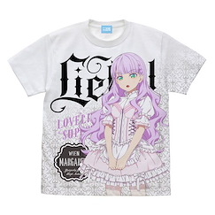 LoveLive! Superstar!! (細碼)「葳恩」Lolita Fashion Ver. 全彩 白色 T-Shirt New Illustration Margarete Full Graphic T-Shirt Lolita Fashion Ver. /WHITE-S【Love Live! Superstar!!】