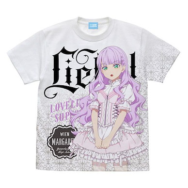 LoveLive! Superstar!! (中碼)「葳恩」Lolita Fashion Ver. 全彩 白色 T-Shirt New Illustration Margarete Full Graphic T-Shirt Lolita Fashion Ver. /WHITE-M【Love Live! Superstar!!】