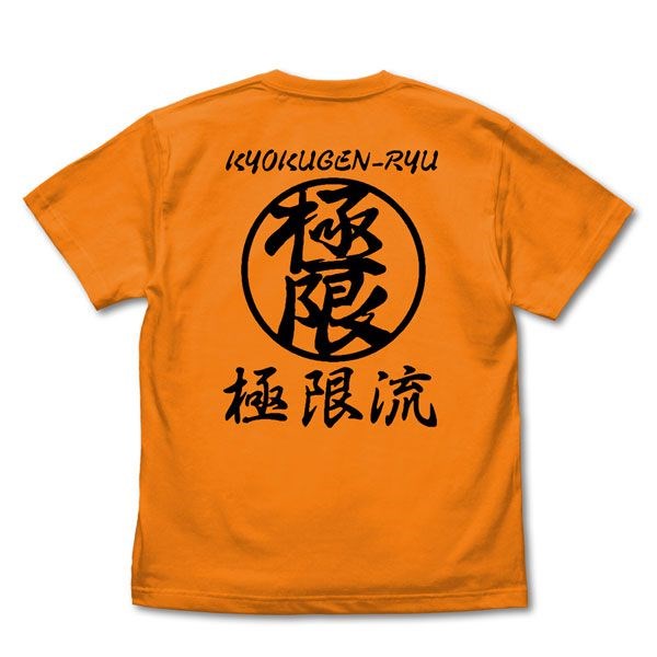 拳皇系列 : 日版 (大碼)「極限流空手」拳皇XV 橙色 T-Shirt