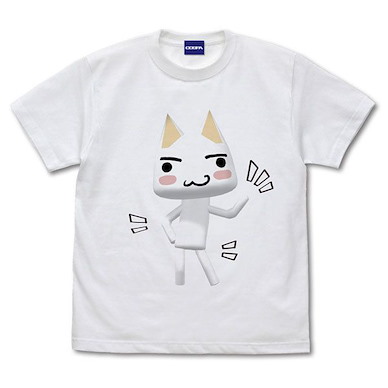 井上多樂 (中碼)「井上多樂」隨身玩伴 白色 T-Shirt Toro no Dance T-Shirt /WHITE-M【Toro Inoue】