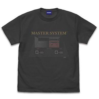 世嘉Master System (大碼)「世嘉三代」墨黑色 T-Shirt Master System T-Shirt /SUMI-L【Master System】