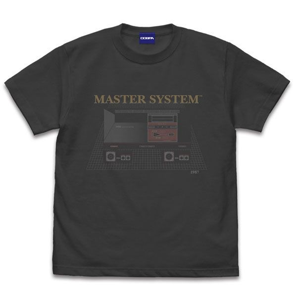 世嘉Master System : 日版 (加大)「世嘉三代」墨黑色 T-Shirt