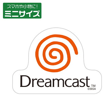 Dreamcast (DC) 「Dreamcast」迷你貼紙 (5.2cm × 7cm) Mini Sticker【Dreamcast】