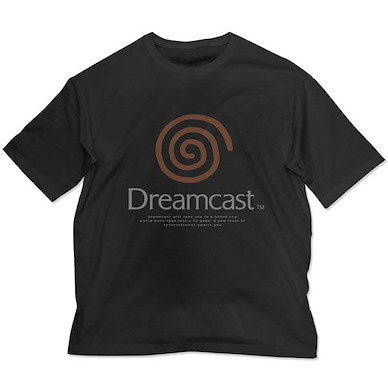 Dreamcast (DC) (加大)「Dreamcast」寬鬆 黑色 T-Shirt Big Silhouette T-Shirt /BLACK-XL【Dreamcast】