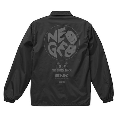 NEOGEO (加大)「NEOGEO」黑色 外套 Coach Jacket /BLACK-XL【Neo Geo】