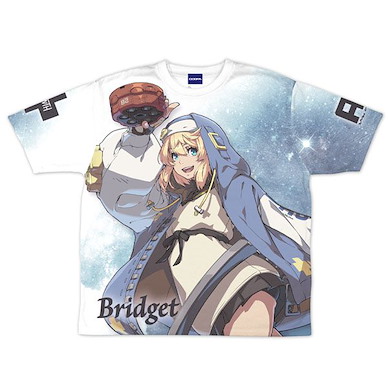 罪惡裝備系列 (加大)「布莉姬」前後圖案印刷 T-Shirt Guilty Gear -STRIVE- Bridget Double-sided Full Graphic T-Shirt /XL【Guilty Gear Series】