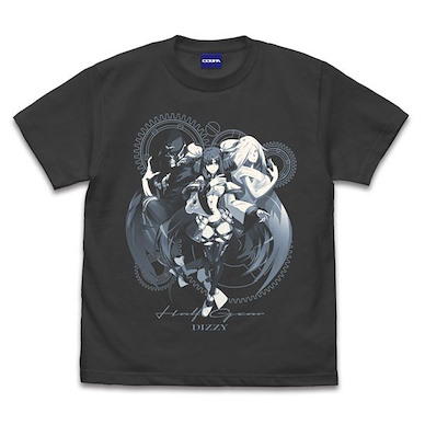 罪惡裝備系列 (大碼)「蒂姬」墨黑色 T-Shirt GUILTY GEAR Xrd REV2 Dizzy T-Shirt /SUMI-L【Guilty Gear Series】