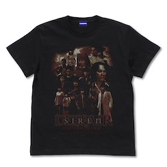 死魂曲 : 日版 (中碼) SIREN 海報 黑色 T-Shirt