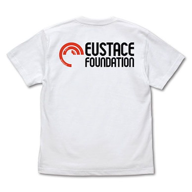 卡美拉 (細碼)「尤斯塔斯財團」大怪獸卡美拉：重生 白色 T-Shirt GAMERA -Rebirth- Eustace Foundation T-Shirt /WHITE-S【Gamera】