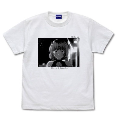 我推的孩子 (大碼)「Mem Cyo」加入B小町 白色 T-Shirt Mem-Cho Photo Graphic T-Shirt /WHITE-L【Oshi no Ko】