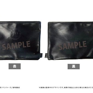 東京復仇者 「東京卍會」皮革 Clutch Bag Leather Clutch Bag Style Pouch Tokyo Manji Gang【Tokyo Revengers】